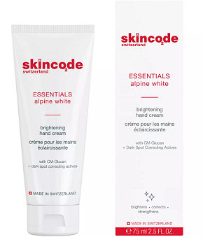 Скинкод Эссеншлс (Skincode Essentials) крем для рук Осветляющий 75мл