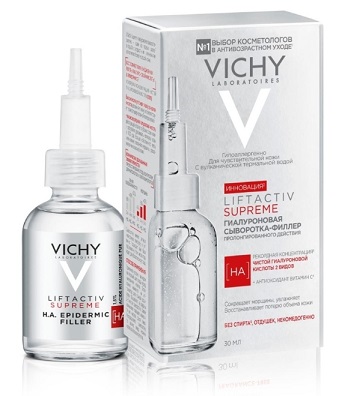 Vichy Liftactiv Supreme (Виши) сыворотка-филлер гиалуроновая 30мл