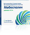 Купить мебеспалин, таблетки, покрытые пленочной оболочкой 135мг, 50 шт в Нижнем Новгороде