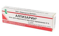 Купить алпизарин, мазь для наружного и местного применения 5%, туба 10г в Нижнем Новгороде