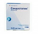 Купить сандостатин, раствор для внутривенного и подкожного введения 0,1мг/мл, ампула 1мл, 5 шт в Нижнем Новгороде