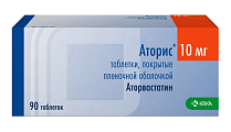 Купить аторис, таблетки, покрытые пленочной оболочкой 10мг, 90 шт в Нижнем Новгороде