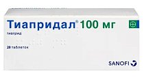 Купить тиапридал, таблетки 100мг, 20 шт в Нижнем Новгороде