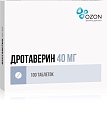 Купить дротаверин, таблетки 40мг, 100 шт в Нижнем Новгороде