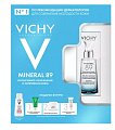 Купить vichy mineral 89 (виши) набор набор mineral 89 интенсивное увлажнение и укрепление кожи: гель-сыворотка 50 мл + мицеллярная вода 100 мл + гель очищающий 15 мл + крем для всех типов кожи 15 мл + солнцезащитный флюид spf 50+ 3 мл  в Нижнем Новгороде